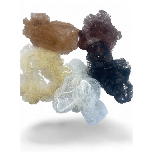 Transparentes Harrnetz